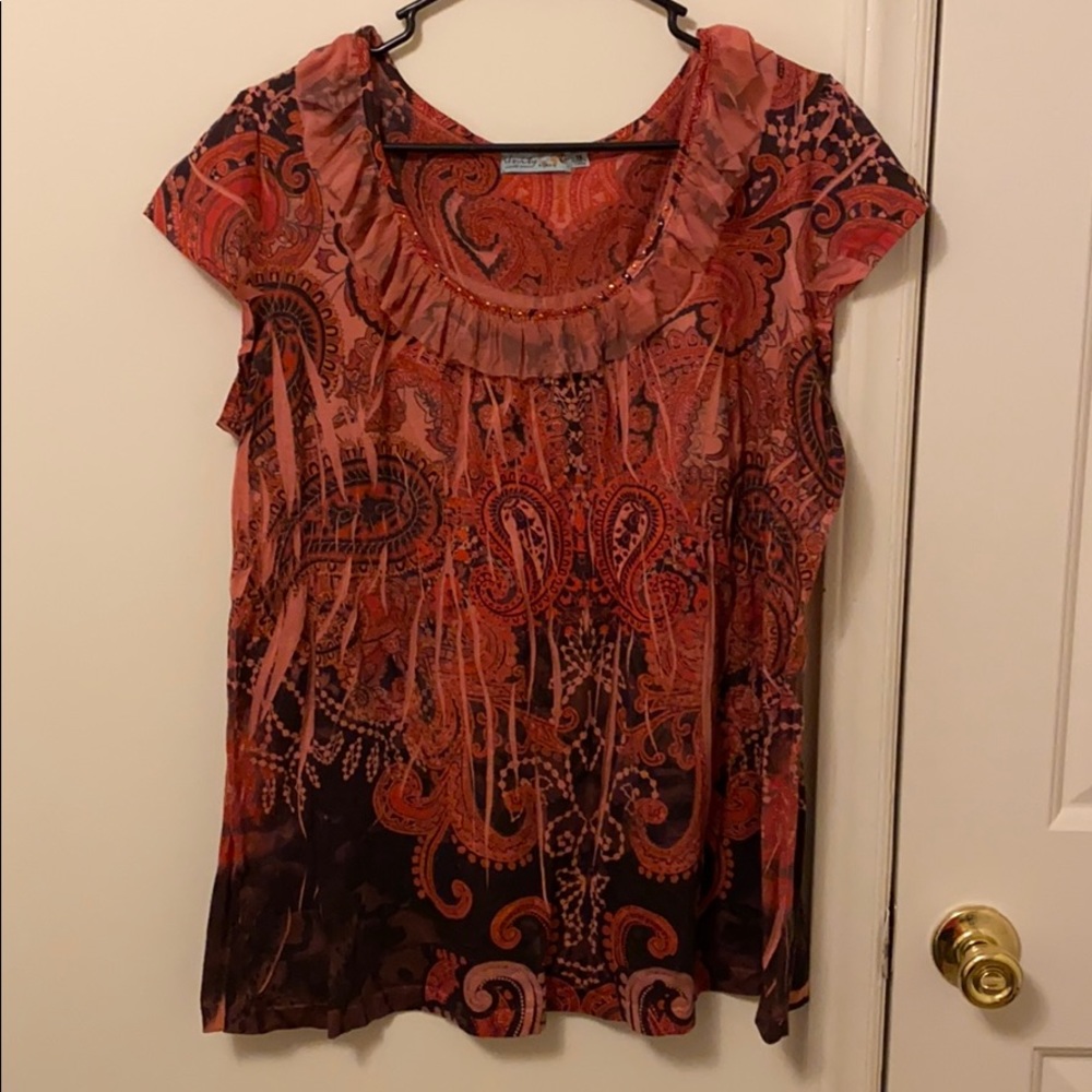 Cap Sleeve Blouse